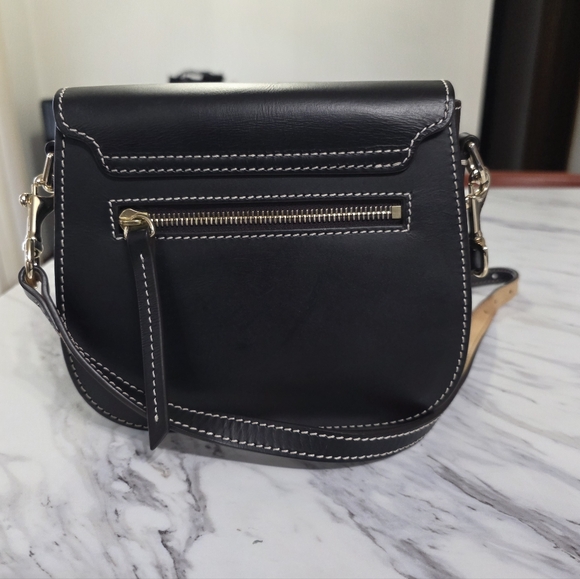 Dooney & Bourke Black Leather Crossbody Bag - Picture 4 of 14